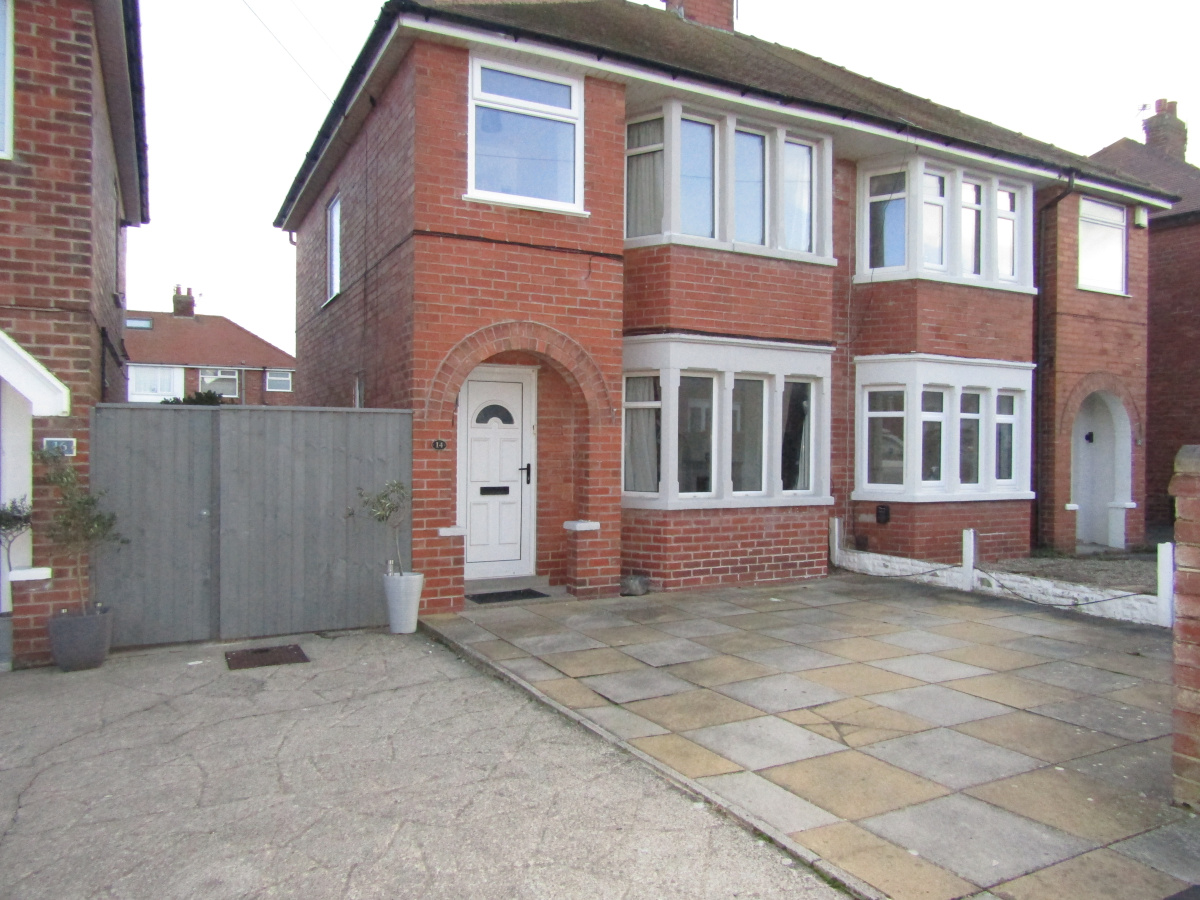 14 Fitzroy Road, Bispham, Blackpool, Lancashire, FY2 0RL